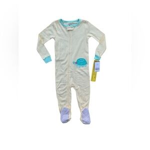 Carter's NWT Size 24 Months Turtle Applique Footie Sleeper